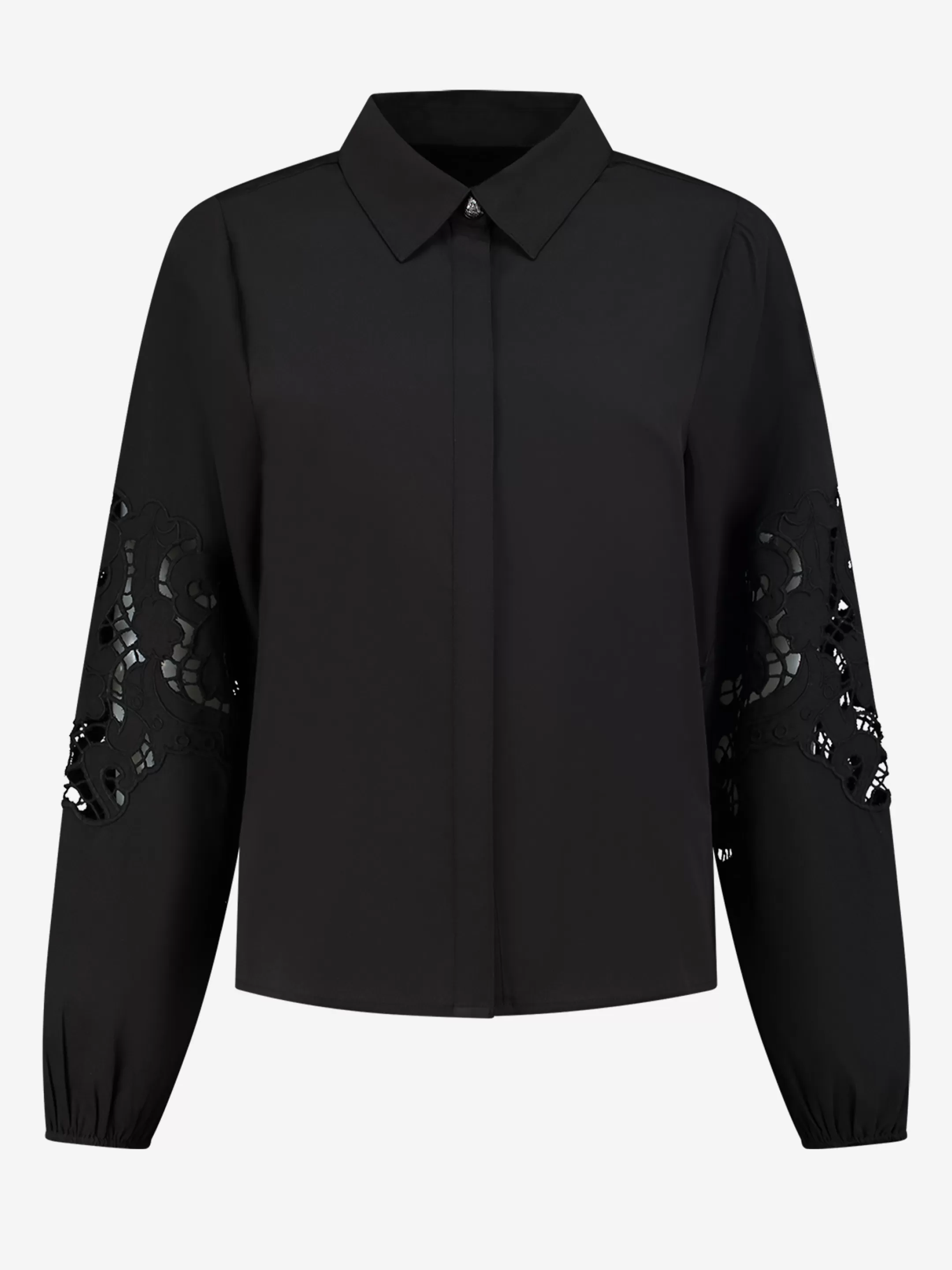 Cheap NIKKIE Blouse with lace Black