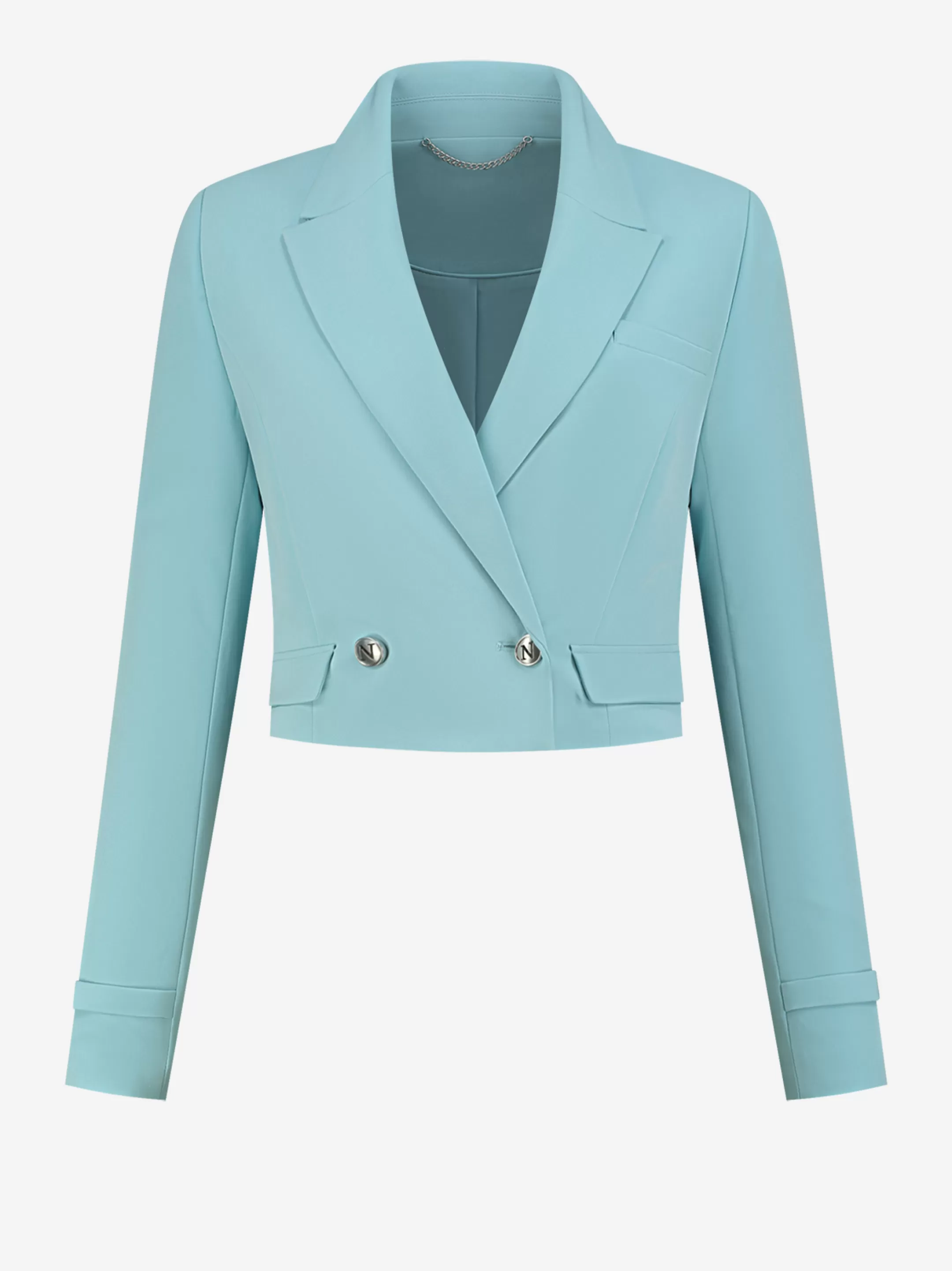 New NIKKIE Cropped blazer Pool
