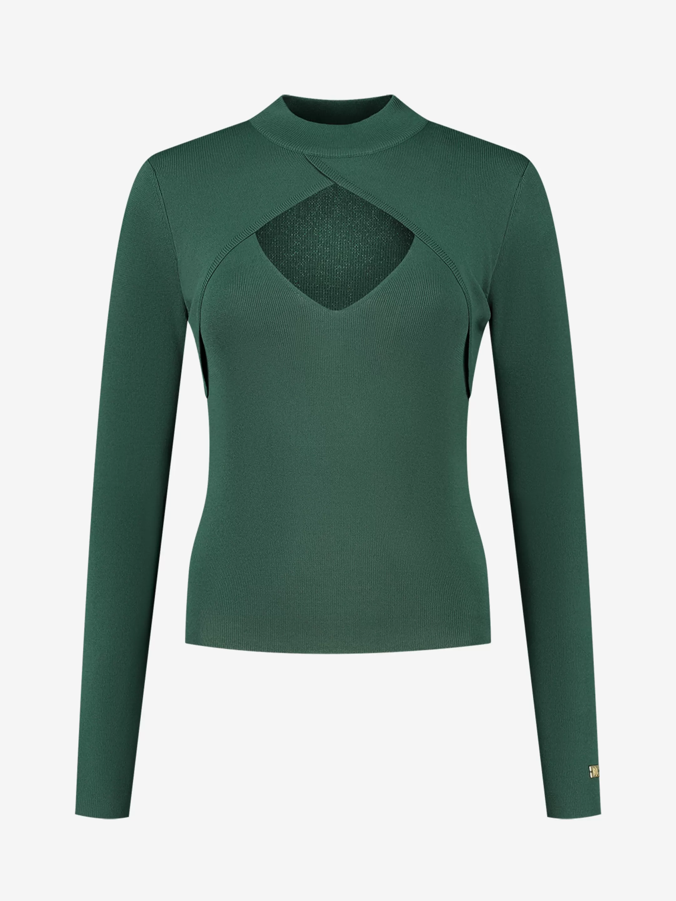 Cheap NIKKIE Fitted longsleeve with cut out   Garden Green