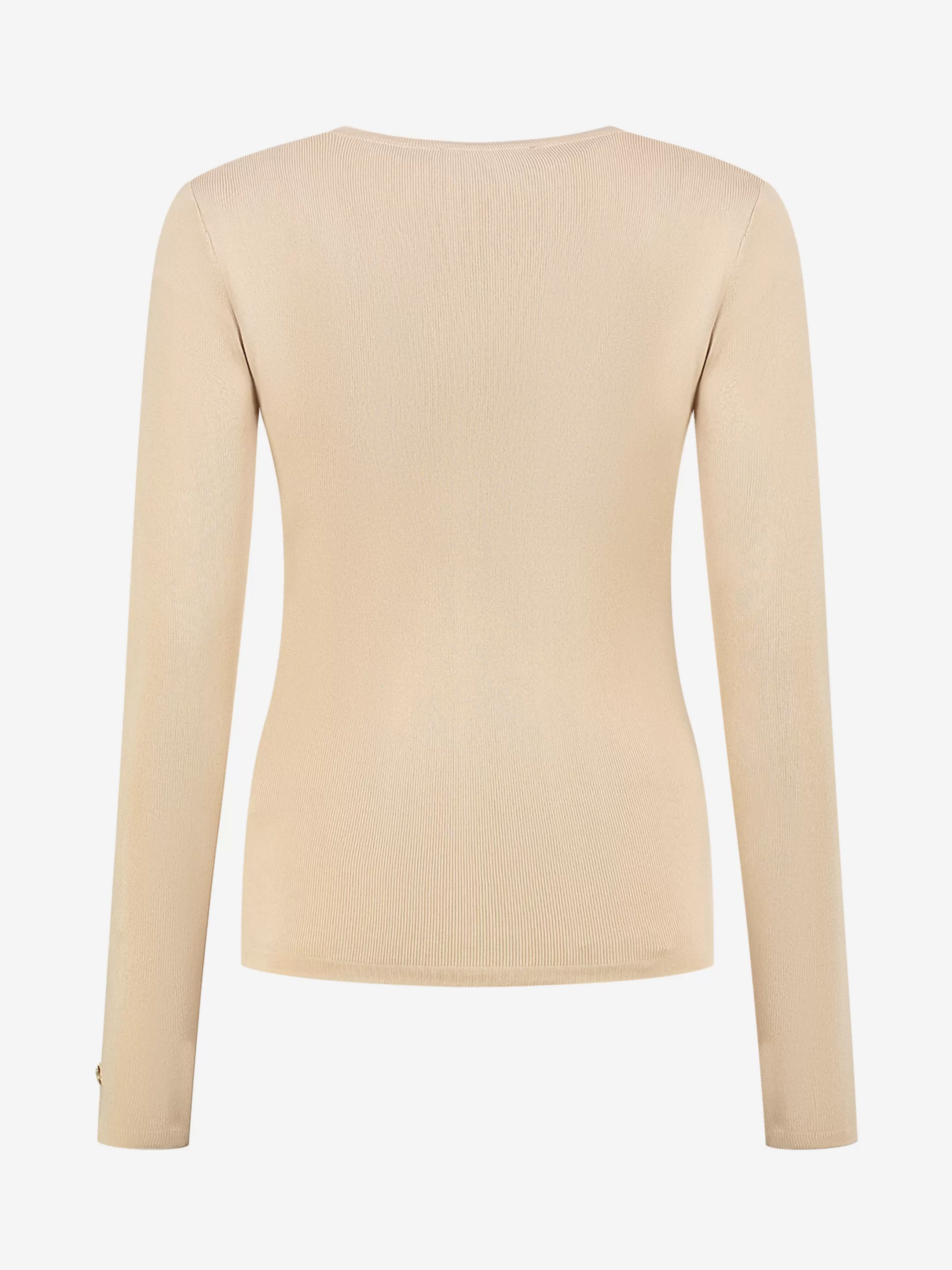 New NIKKIE Fitted longsleeve with roundneck Hummus