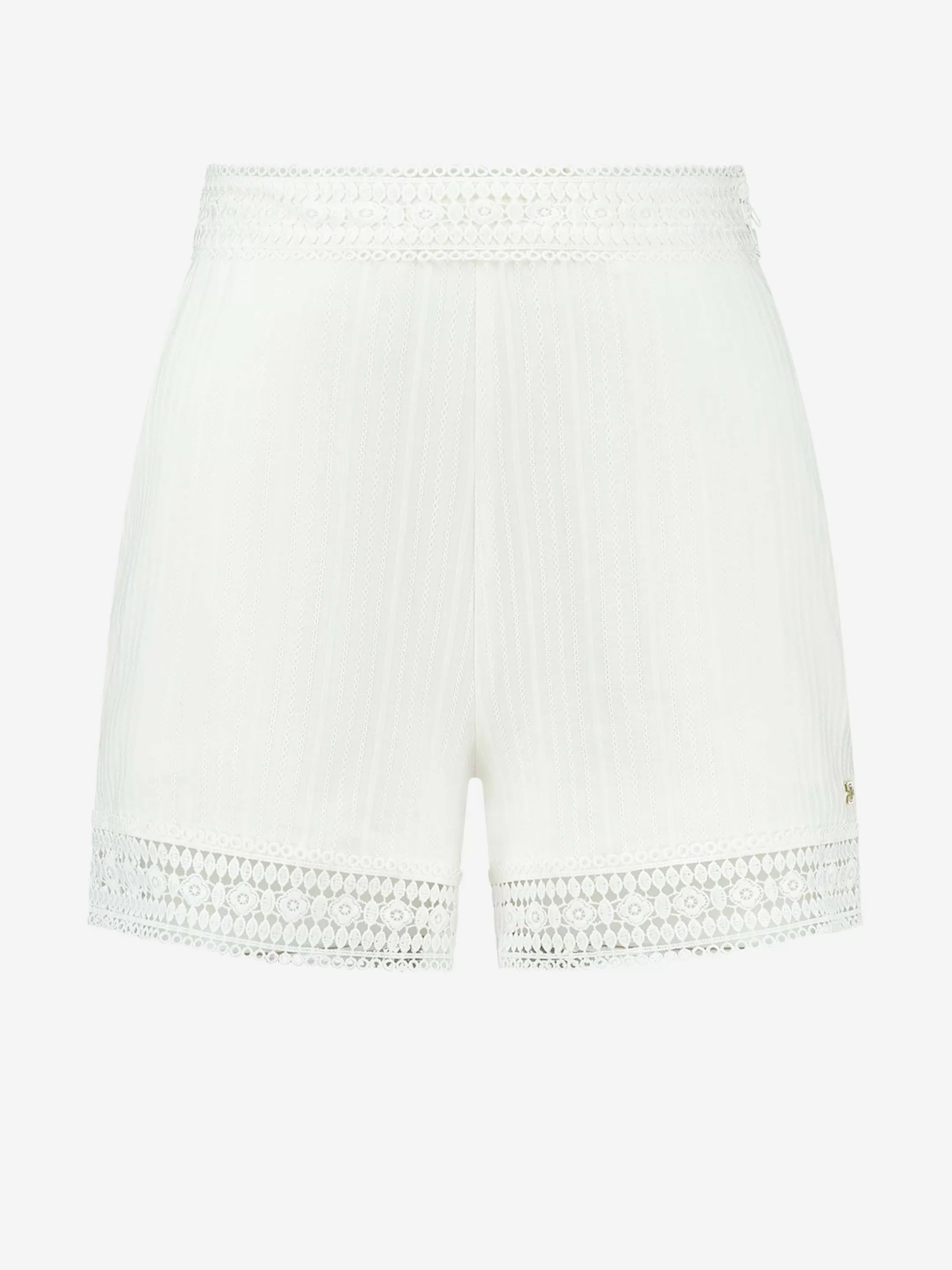 Online NIKKIE High rise shorts with embroidery Star White