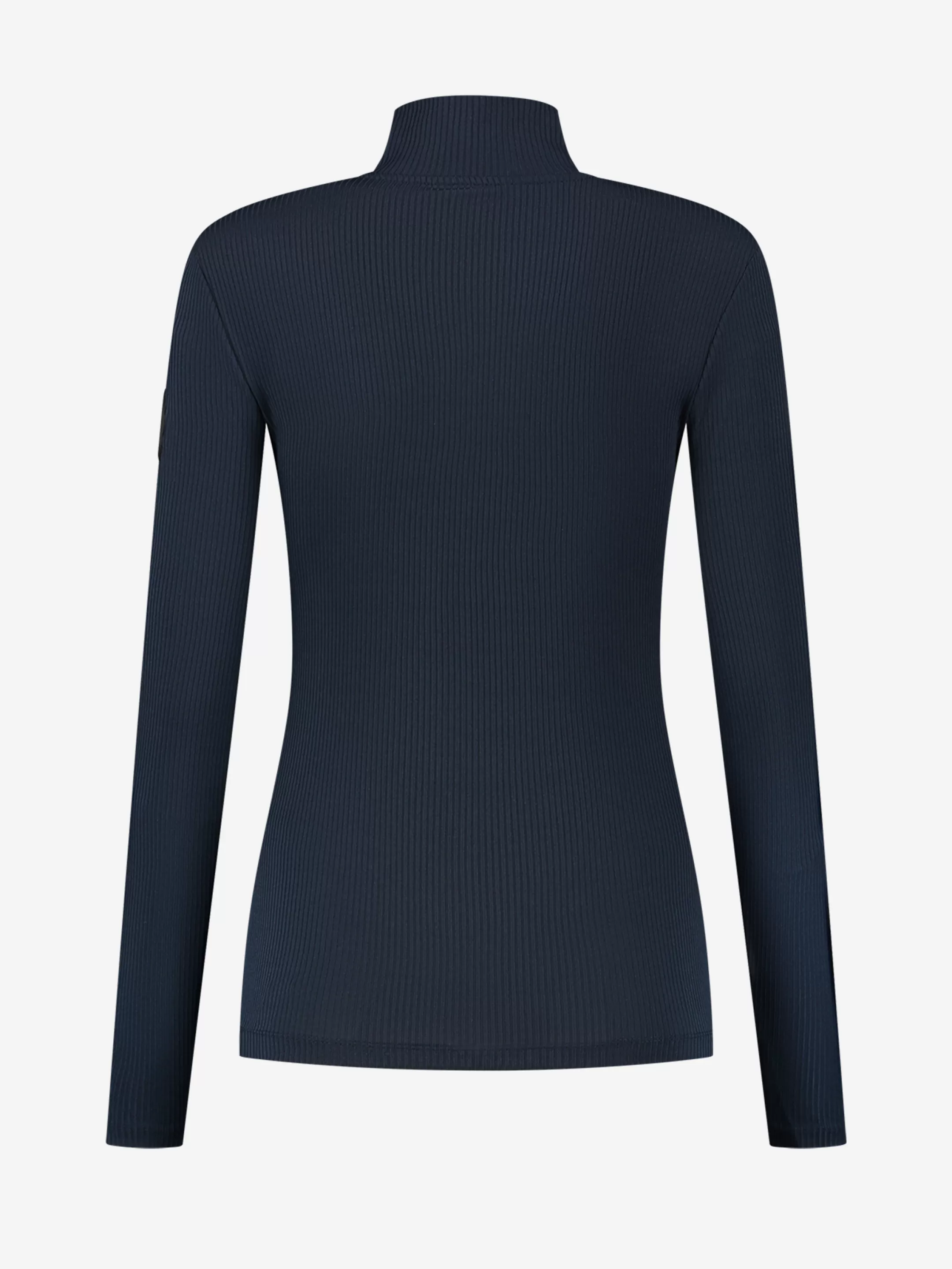 Flash Sale NIKKIE Longsleeve rib top with zipper Midnight Blue