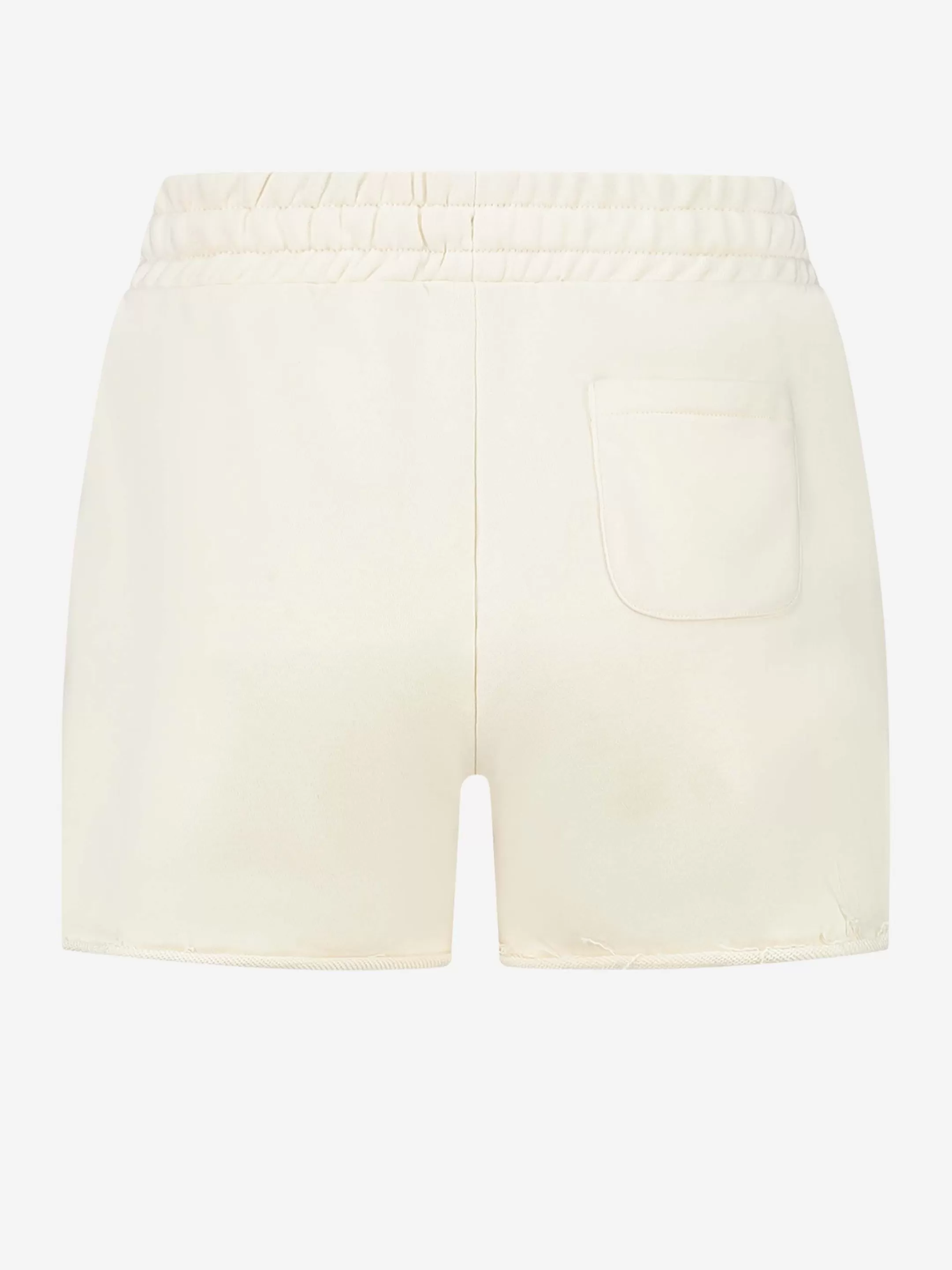 New NIKKIE Mid rise sweat shorts with cord Star White