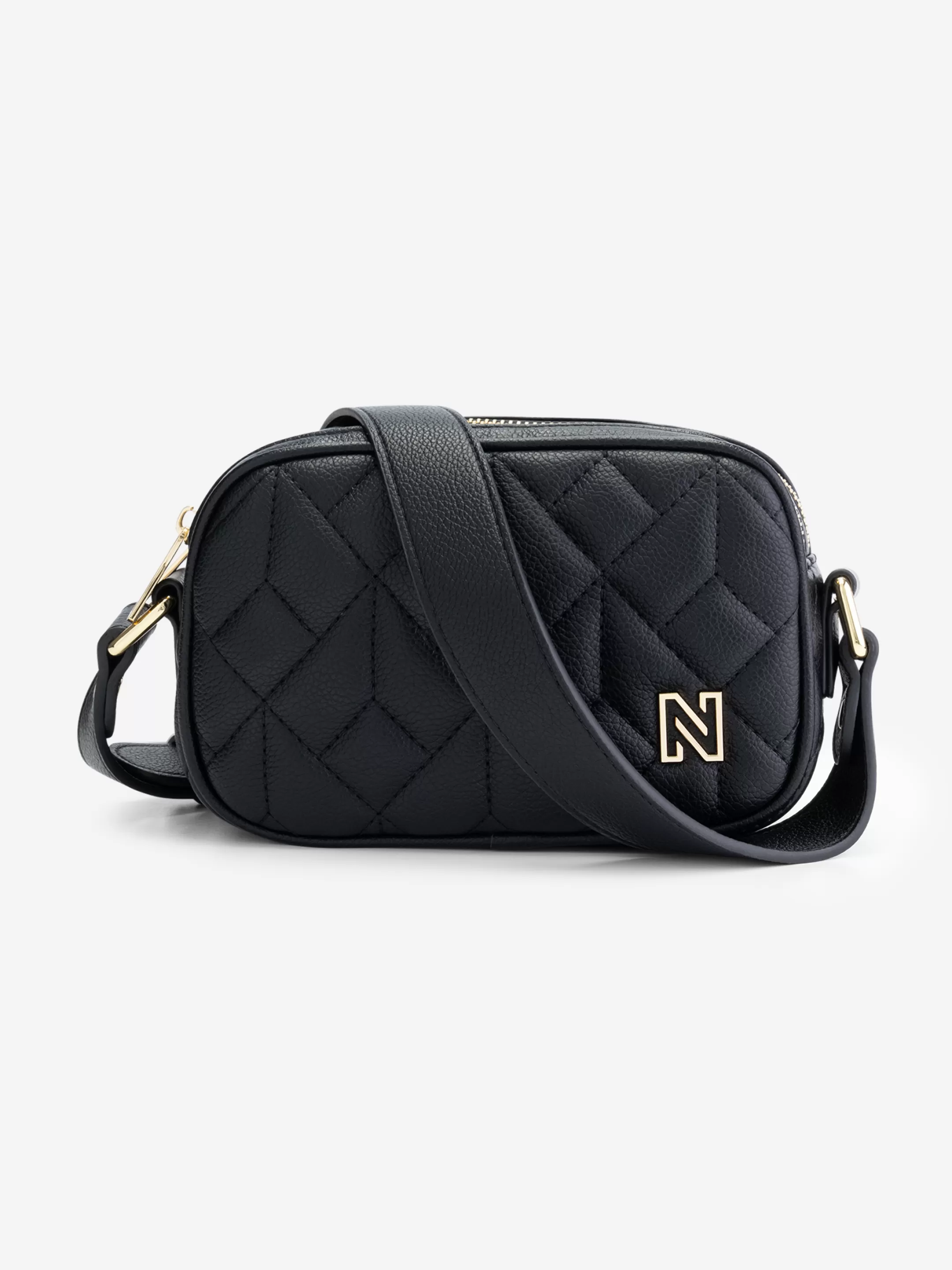 Best NIKKIE Quilted shoulderbag Black/Gold